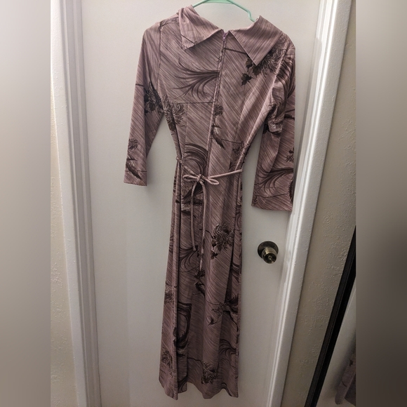 Vintage Alice of California purple dress - Picture 2 of 2